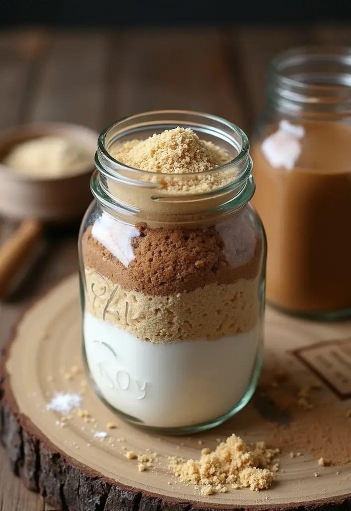 Homemade Edible Gifts Everyone Will Love - 1. Gourmet Cookie Mix in a Jar