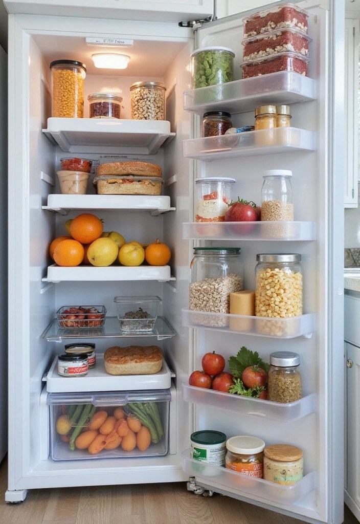 How to Maximize Fridge Space: Genius Organization Hacks for a Cleaner, Smarter Kitchen - 2. Vertical Storage Solutions