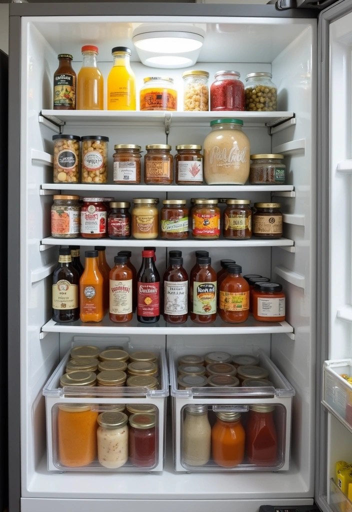 How to Maximize Fridge Space: Genius Organization Hacks for a Cleaner, Smarter Kitchen - 6. Use Door Space Wisely