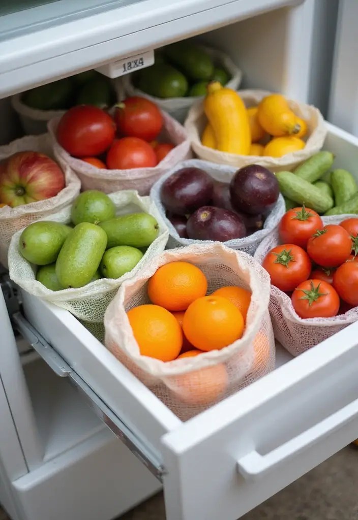 How to Maximize Fridge Space: Genius Organization Hacks for a Cleaner, Smarter Kitchen - 8. Maximize Fresh Produce Storage