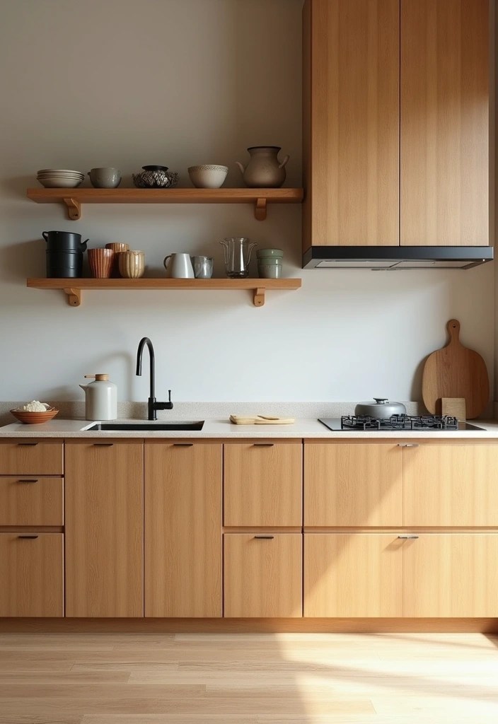 Japandi Home Decor Guide: Minimalist Elegance for Every Room - 3. Kitchen: Functional Aesthetics