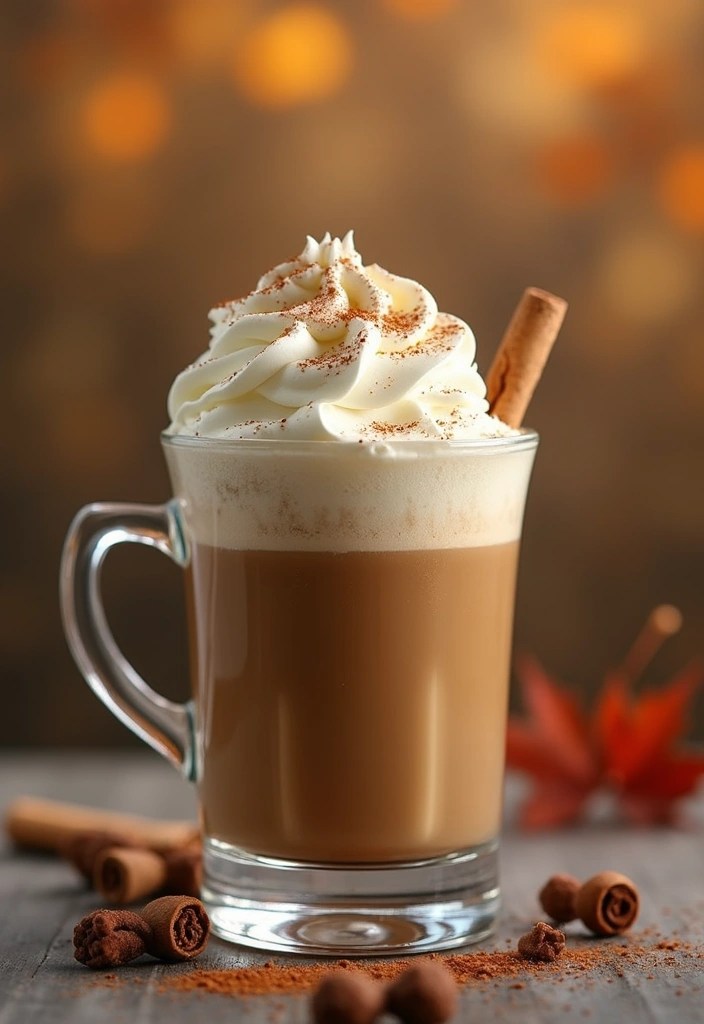The Autumn Velvet Elixir: A Captivating Fall Drink That’s Comfort, Warmth, and Elegance in a Glass - 4. The Perfect Garnish: Whipped Cream