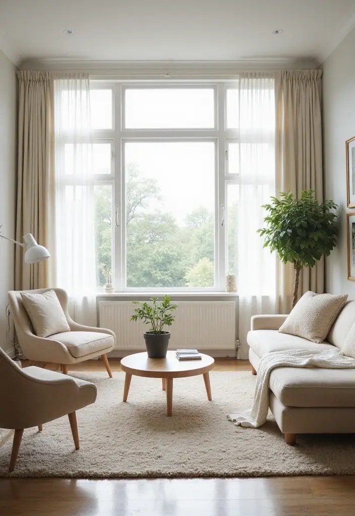 Unlock the Secret to Perfect Ambiance: 12 Different Tone Lighting Ideas for Your Living Room! - 5. Natural Light Enhancements