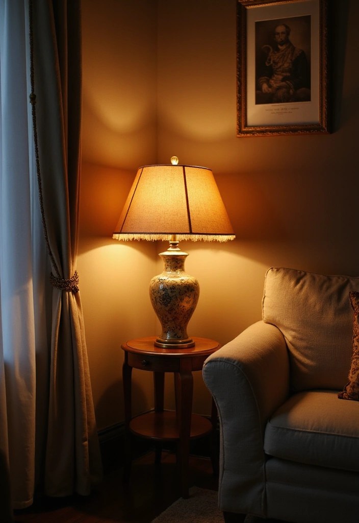Unlock the Secret to Perfect Ambiance: 12 Different Tone Lighting Ideas for Your Living Room! - 7. Table Lamps for Cozy Corners