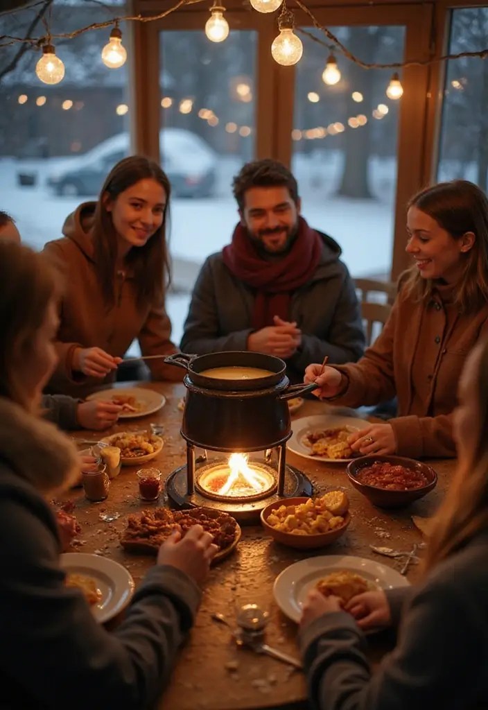 Winter Glow Cheese Fondue Crisp: A Cozy Delight for Your Taste Buds! - 10. The Joy of Sharing: Fondue as a Communal Experience