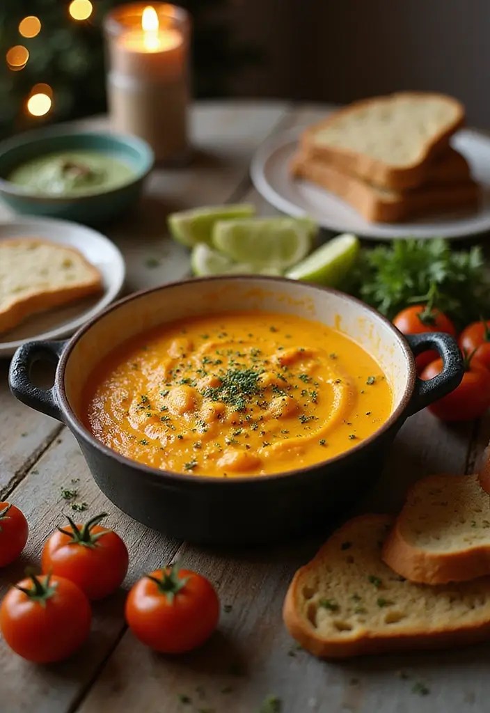 Winter Glow Cheese Fondue Crisp: A Cozy Delight for Your Taste Buds! - 6. Vegan Cheese Fondue: Everyone's Included