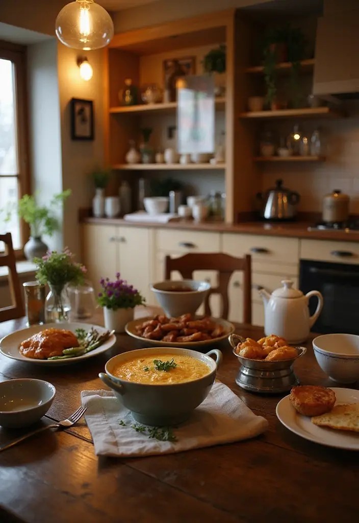 Winter Glow Cheese Fondue Crisp: A Cozy Delight for Your Taste Buds! - 9. Easy Cleanup Tips for Fondue Night