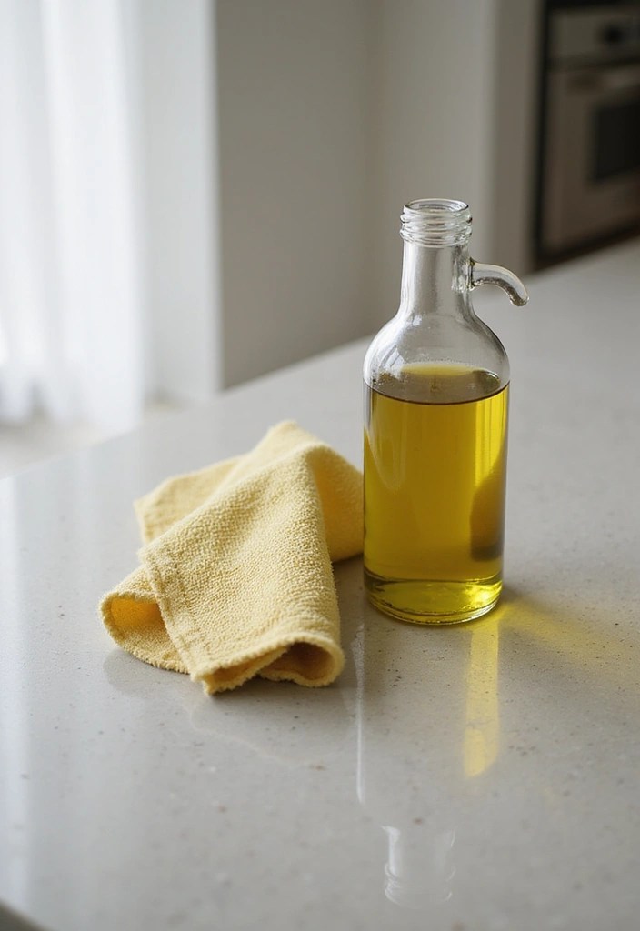 10 Post-Holiday Kitchen Cleanup Hacks to Banish Stubborn Grease for Good! - 7. Olive Oil for Polishing Surfaces