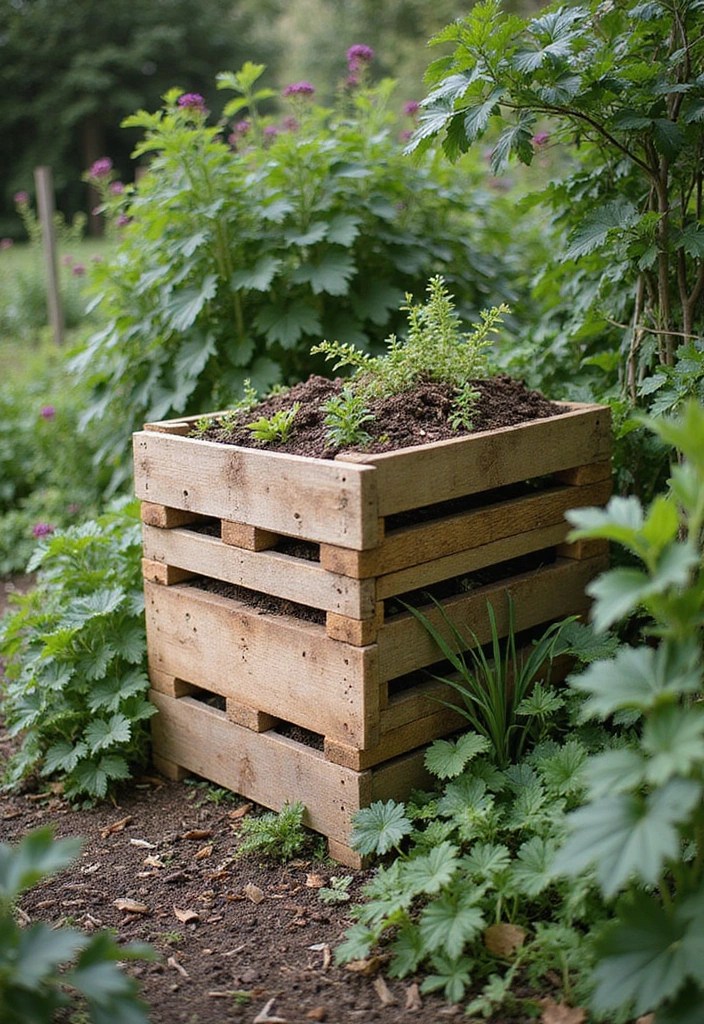 15 Stunning Compost Bins That Make Eco-Friendly Living a Breeze (You Won't Believe #8!) - 11. The Upcycled Garden Bin