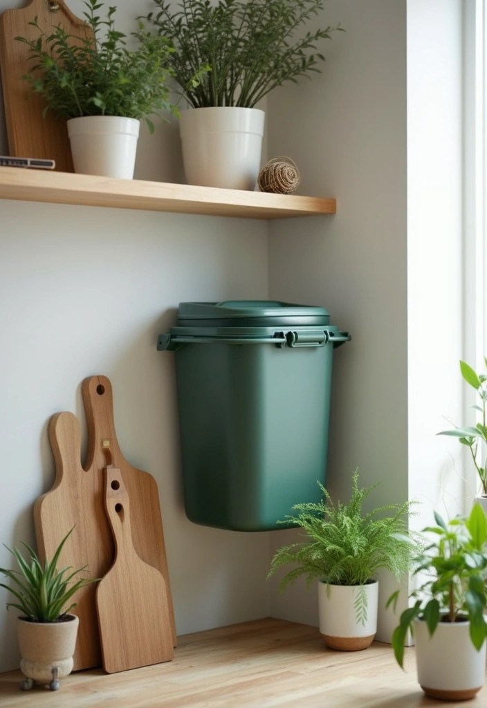 15 Stunning Compost Bins That Make Eco-Friendly Living a Breeze (You Won't Believe #8!) - 6. The Space-Saving Wall-Mounted Bin