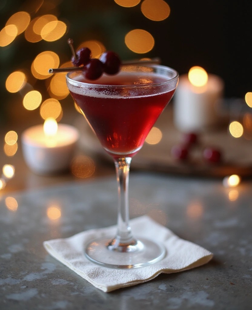 Cherry Martini Recipe: A Sweet and Elegant Cocktail for Cold Nights - Step 8: Serve and Enjoy