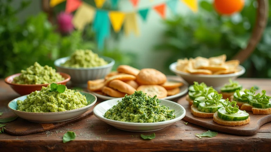 10 Irresistibly Green Snacks That Will Steal the Show at Your Next Party!