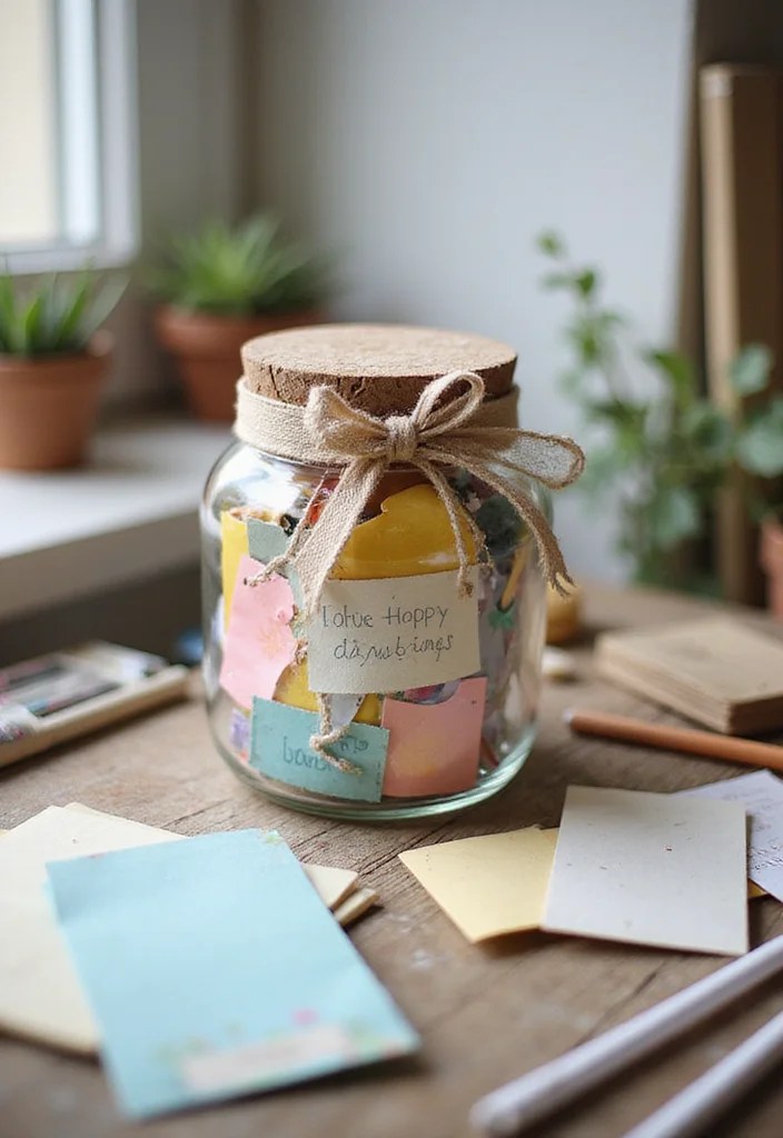 12 Delightful DIY Valentine Gifts Moms & Kids Will Adore (Find Joy in #6!) - 8. Memory Jar 1