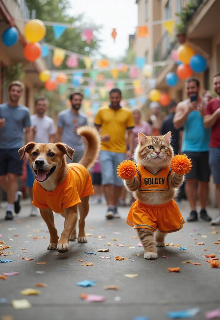 15 Adorable Pet Party Costume Ideas That Will Make Everyone Smile - 8. Sports Themes 1