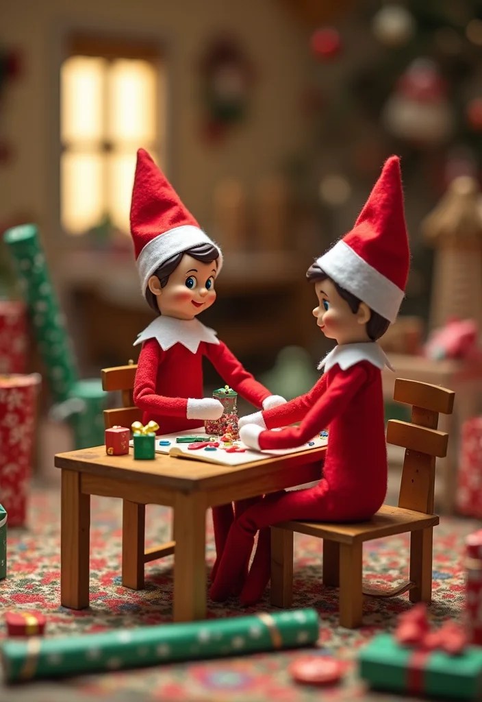 15 Creative Elf on the Shelf Arrival Ideas to Kick Off the Holiday Magic (You Won't Believe #5!) - 8. Elf's Toy Workshop 1