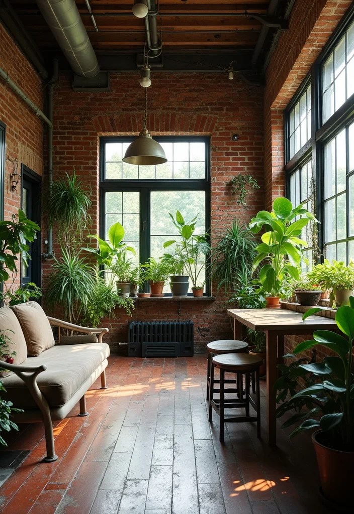 Transform Your Outdoor Space: 10 Stunning Porch to Sunroom Conversions You Must See in 2026! - 3. Chic Industrial Space