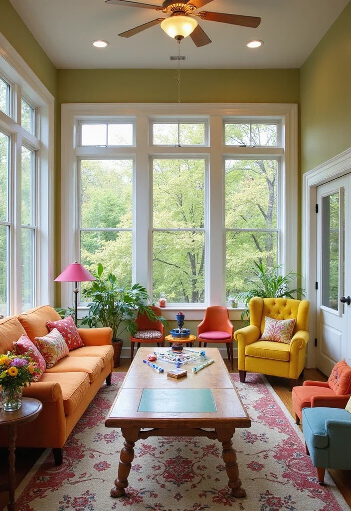 Transform Your Outdoor Space: 10 Stunning Porch to Sunroom Conversions You Must See in 2026! - 6. Fun Family Hub