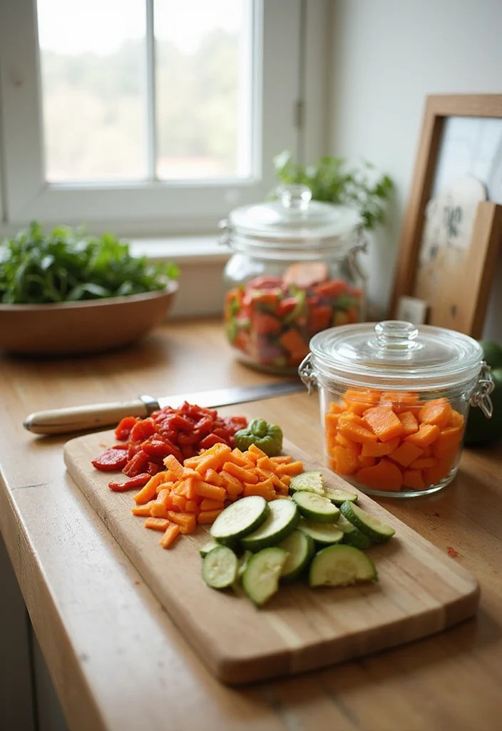 10 Easy Meal Prep Tips for Busy Moms Who Hate the Dinner Rush - 4. Pre-Cut Your Veggies 1