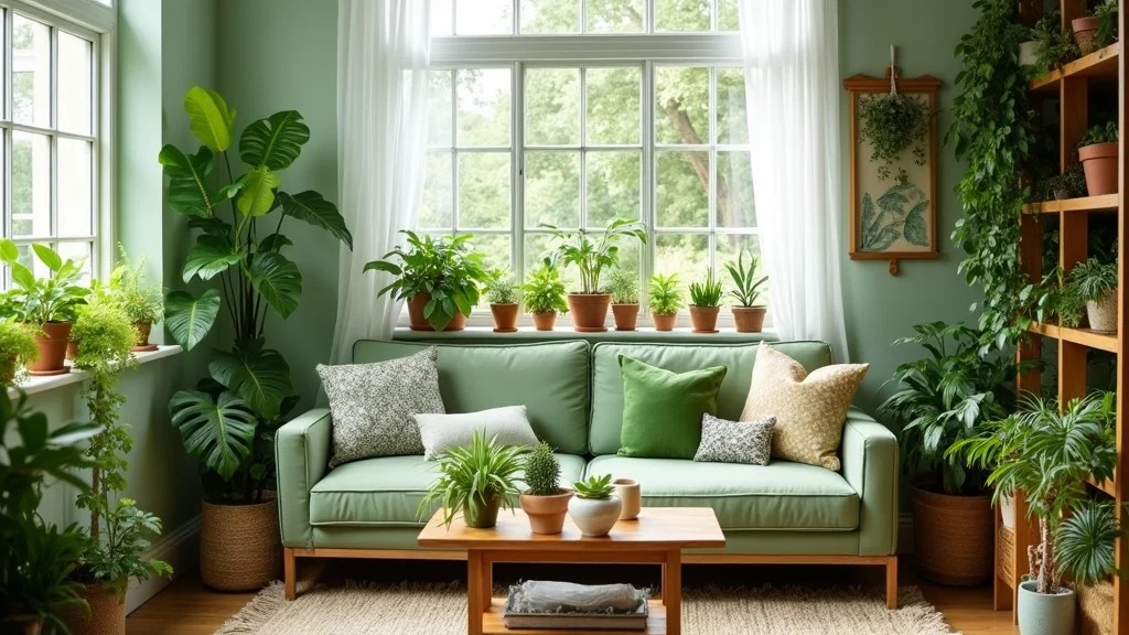 12 Stunning Green Decor DIYs You Can Create for a Fresh and Vibrant Home!