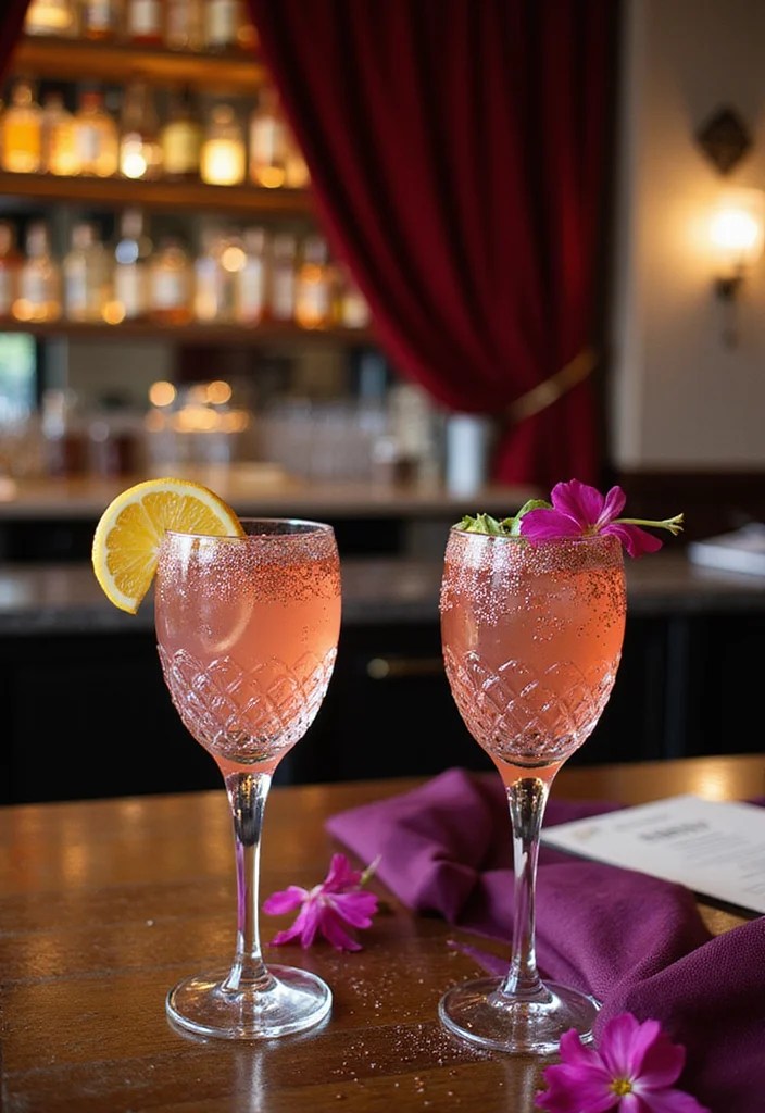 15 Luxurious Masquerade Decor Touches for a Glamorous Affair (You’ll Want #7!) - 11. Signature Cocktails With Flair. 1