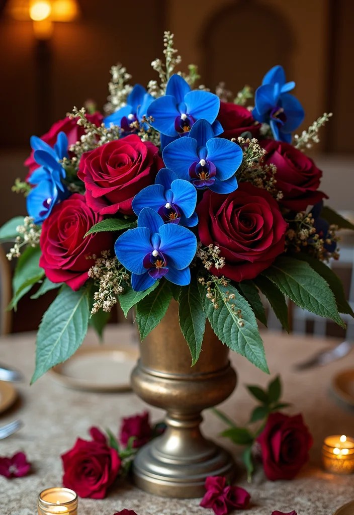 15 Luxurious Masquerade Decor Touches for a Glamorous Affair (You’ll Want #7!) - 6. Lush Floral Arrangements. 1