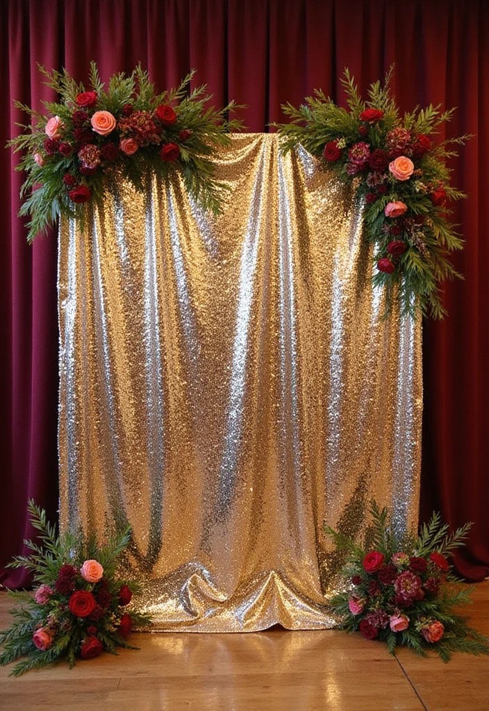 15 Luxurious Masquerade Decor Touches for a Glamorous Affair (You’ll Want #7!) - 7. DIY Glamorous Backdrops. 1