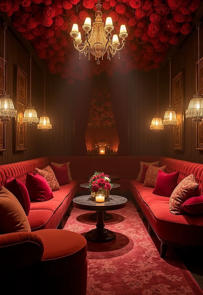 15 Luxurious Masquerade Decor Touches for a Glamorous Affair (You’ll Want #7!) - 9. Enchanted Lounge Areas. 1