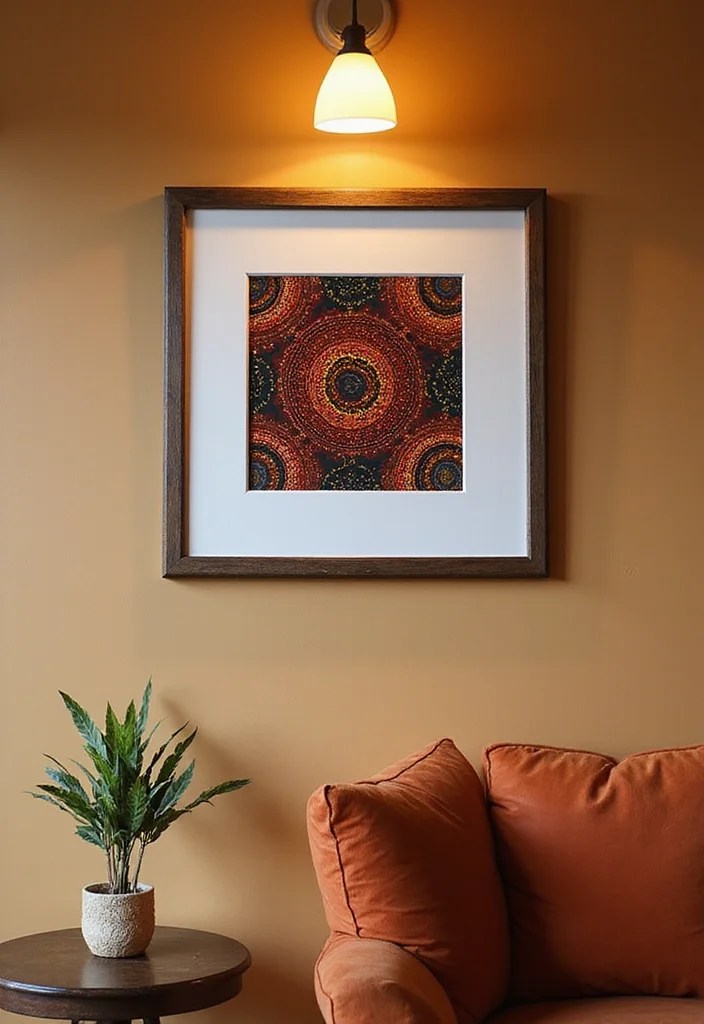 15 Unique Ways to Incorporate Adire Fabric into Your Home (Get Inspired by #6!) - 11. Frame It as a Gift 1