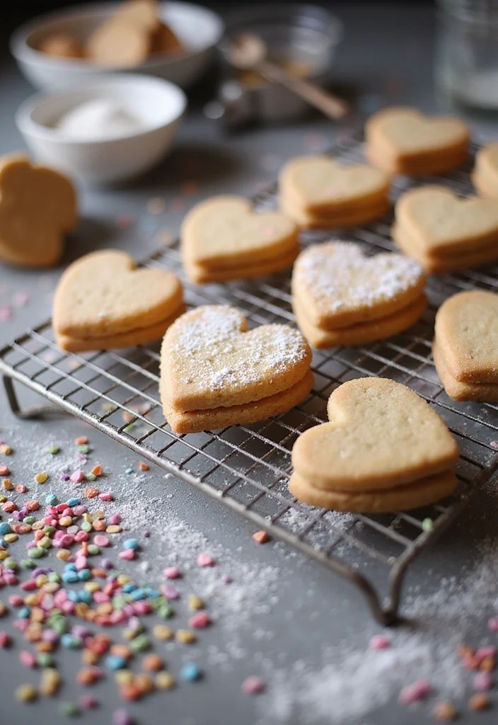 2026 Valentine’s Magic in 10 Minutes: 15 No-Prep Activities Busy Moms Swear By (Lace, Circus & Celestial Fun) - 5. Simple Heart Cookies 1