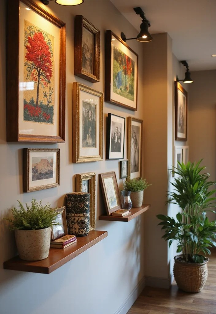 Unleash Your Unique Home Decor: 10 Masterstroke Ideas for Creative Homemakers! - 2. Gallery Wall Magic 1