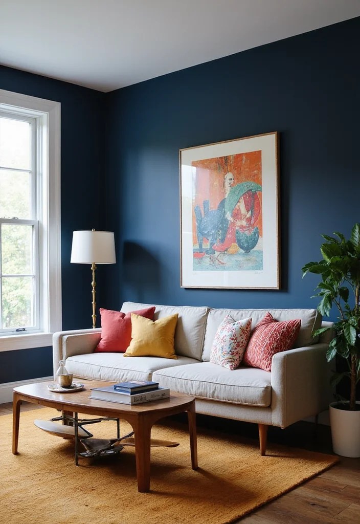 Unleash Your Unique Home Decor: 10 Masterstroke Ideas for Creative Homemakers! - 6. Bold Accent Walls 1