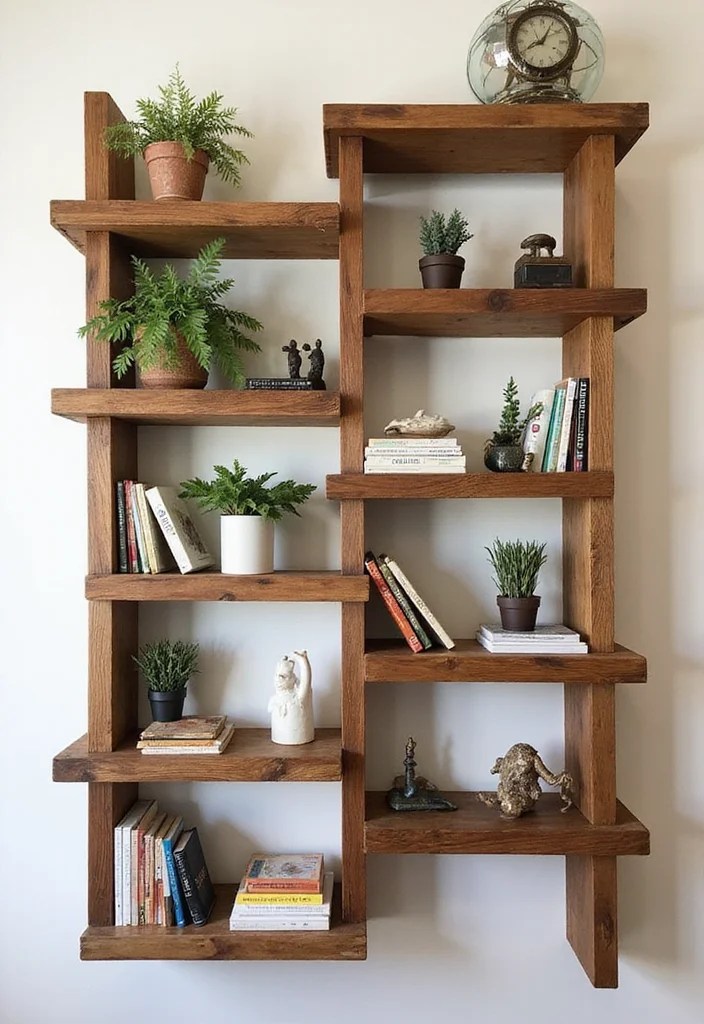 Unleash Your Unique Home Decor: 10 Masterstroke Ideas for Creative Homemakers! - 7. Creative Shelving Solutions 1