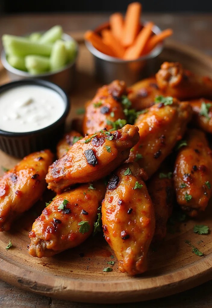 10 Super Bowl Grilled Recipes That Will Steal the Show (Your Guests Will Beg for More!) - 1. Spicy Grilled Chicken Wings 1