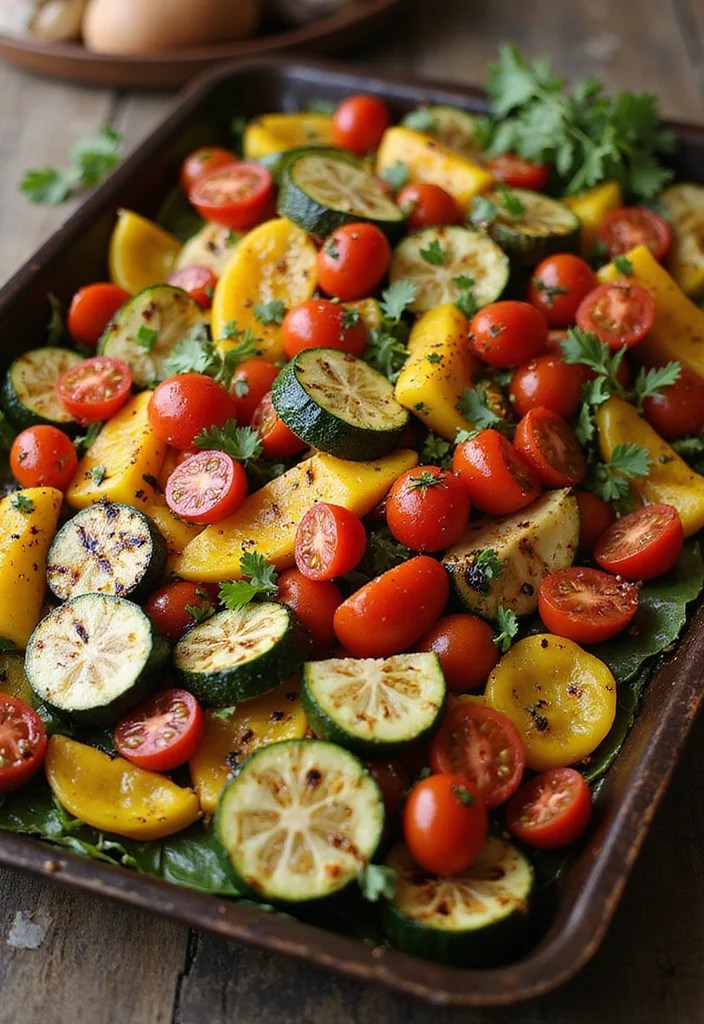 10 Super Bowl Grilled Recipes That Will Steal the Show (Your Guests Will Beg for More!) - 5. Grilled Vegetable Platter 1