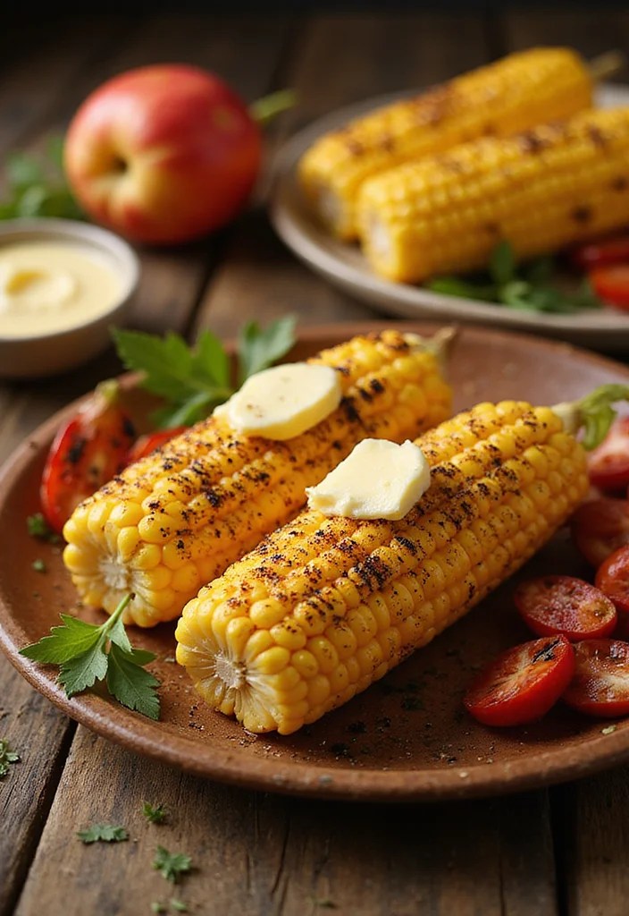 10 Super Bowl Grilled Recipes That Will Steal the Show (Your Guests Will Beg for More!) - 8. Grilled Corn on the Cob 1