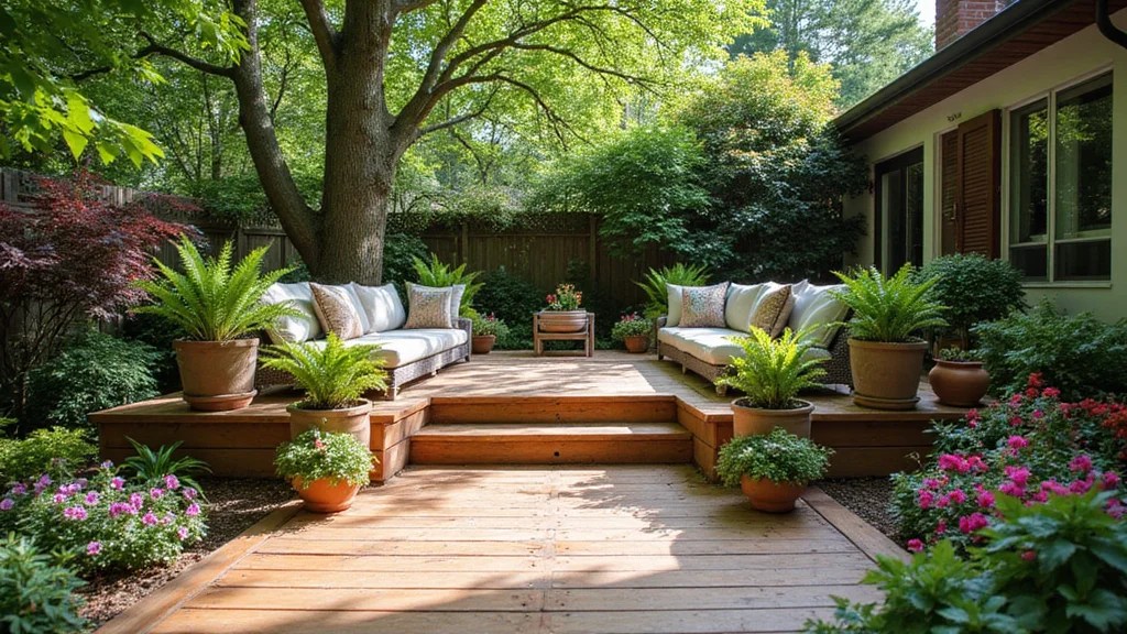 14 Ground Level Deck Ideas That'll Blend Seamlessly with Your Garden Paradise!