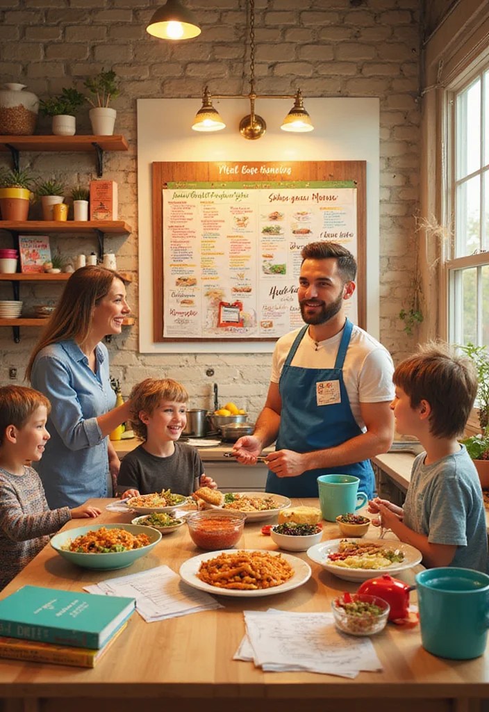 15 Insanely Clever Mom Life Hacks You Need to Upgrade Your Parenting Game! - 13. The Meal Planning Board 1