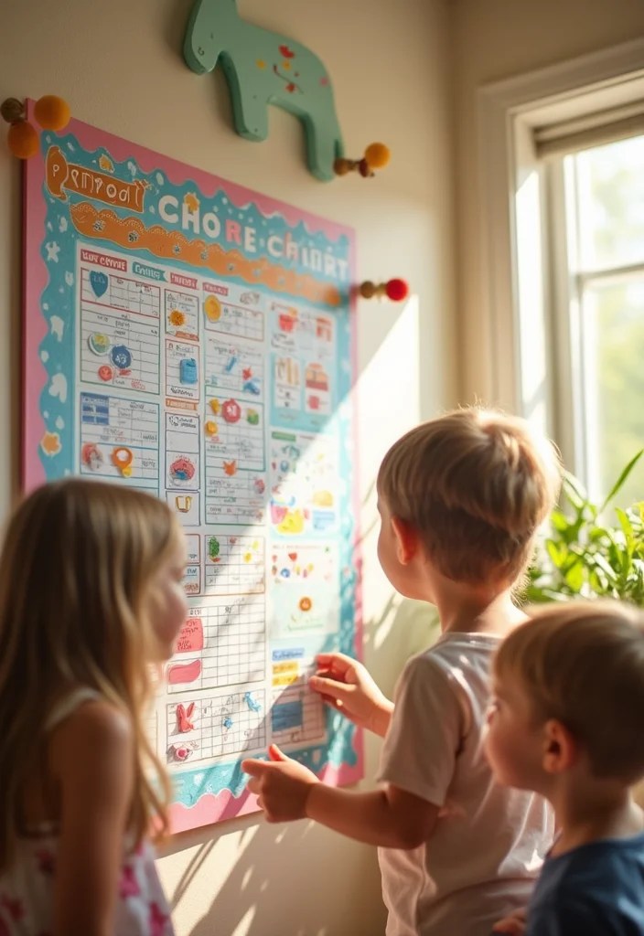 15 Insanely Clever Mom Life Hacks You Need to Upgrade Your Parenting Game! - 7. The Chore Chart Challenge 1