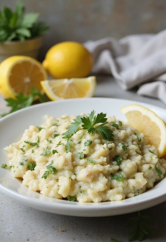 15 Mouthwatering Plant-Forward Meals for Spring That Will Brighten Your Table! - 9. Lemon Herb Risotto 1