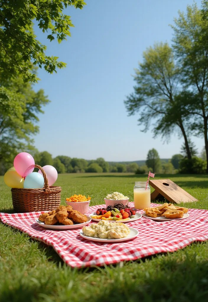 17 Unforgettable Fourth Of July Celebration Ideas That Will Wow Your Guests! - 1. Patriotic Picnic Bash 1