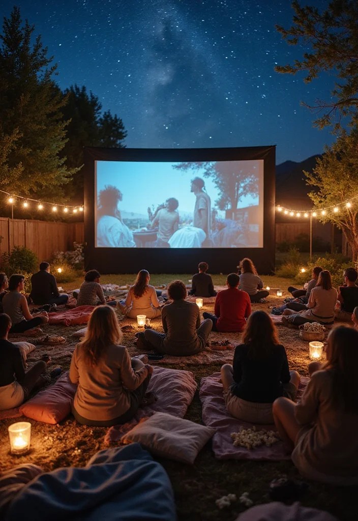 17 Unforgettable Fourth Of July Celebration Ideas That Will Wow Your Guests! - 10. Outdoor Movie Night 1