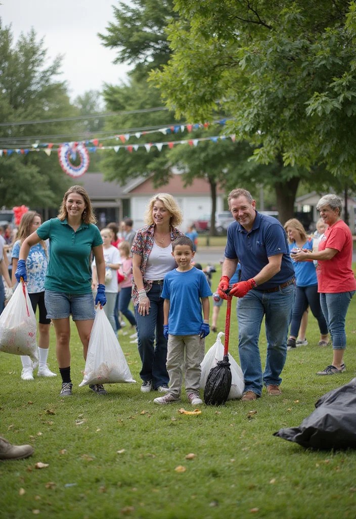 17 Unforgettable Fourth Of July Celebration Ideas That Will Wow Your Guests! - 16. Community Clean-Up Project 1
