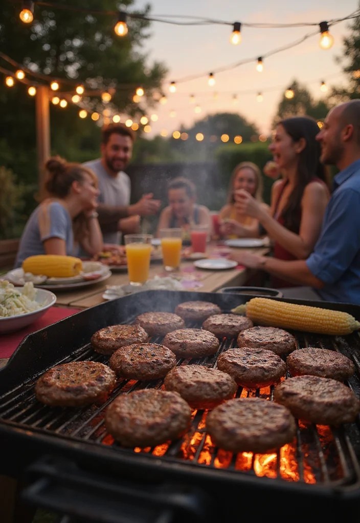 17 Unforgettable Fourth Of July Celebration Ideas That Will Wow Your Guests! - 6. All-American BBQ Cookout 1