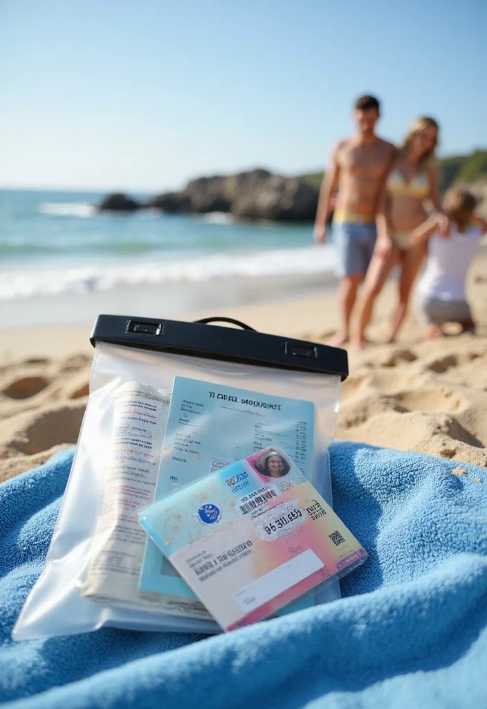 Beach Family Vacation Packing List 2026 (Cute + Minimal Essentials) - 10. Essential Travel Documents 1