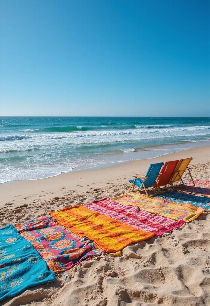 Beach Family Vacation Packing List 2026 (Cute + Minimal Essentials) - 4. Beach Towels and Blankets 1