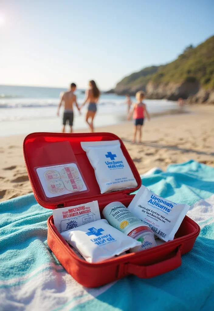 Beach Family Vacation Packing List 2026 (Cute + Minimal Essentials) - 6. First Aid Kit 1