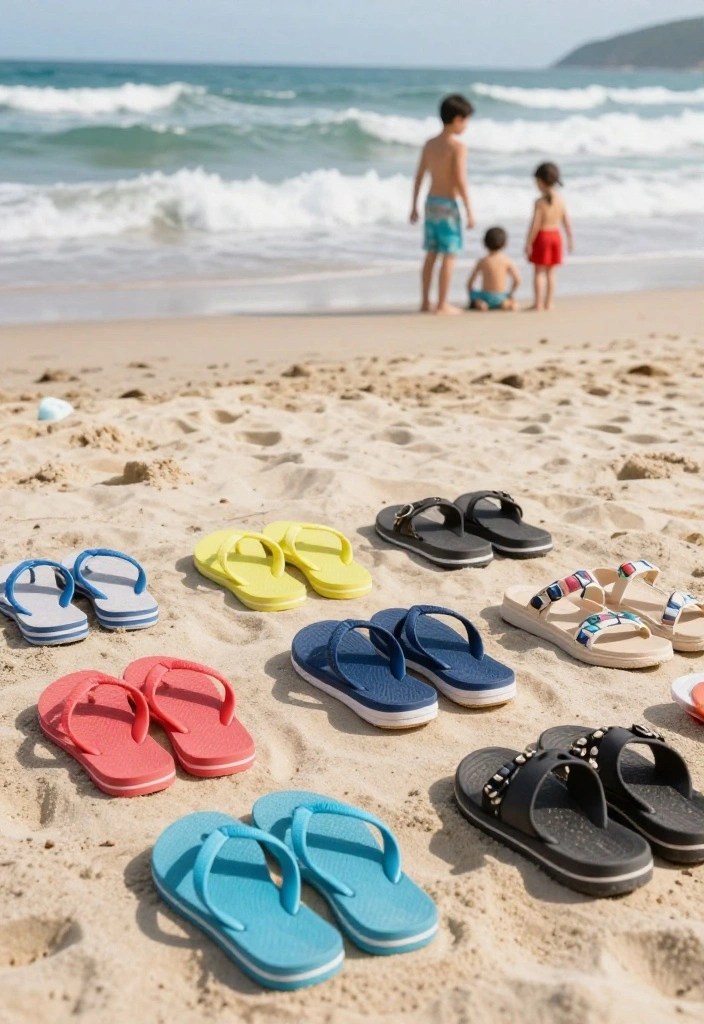 Beach Family Vacation Packing List 2026 (Cute + Minimal Essentials) - 7. Comfortable Footwear 1