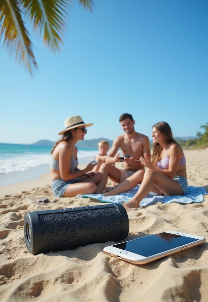 Beach Family Vacation Packing List 2026 (Cute + Minimal Essentials) - 9. Beach-Friendly Tech 1