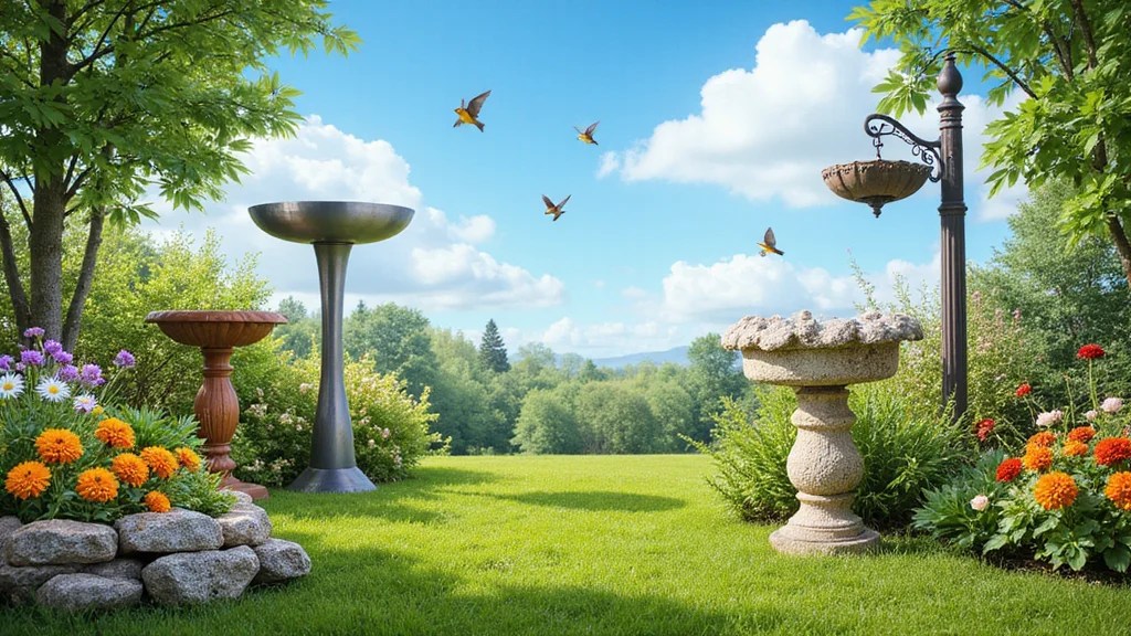 Bird Bath Ideas: 10 Creative Ways to Attract Birds to Your Garden!