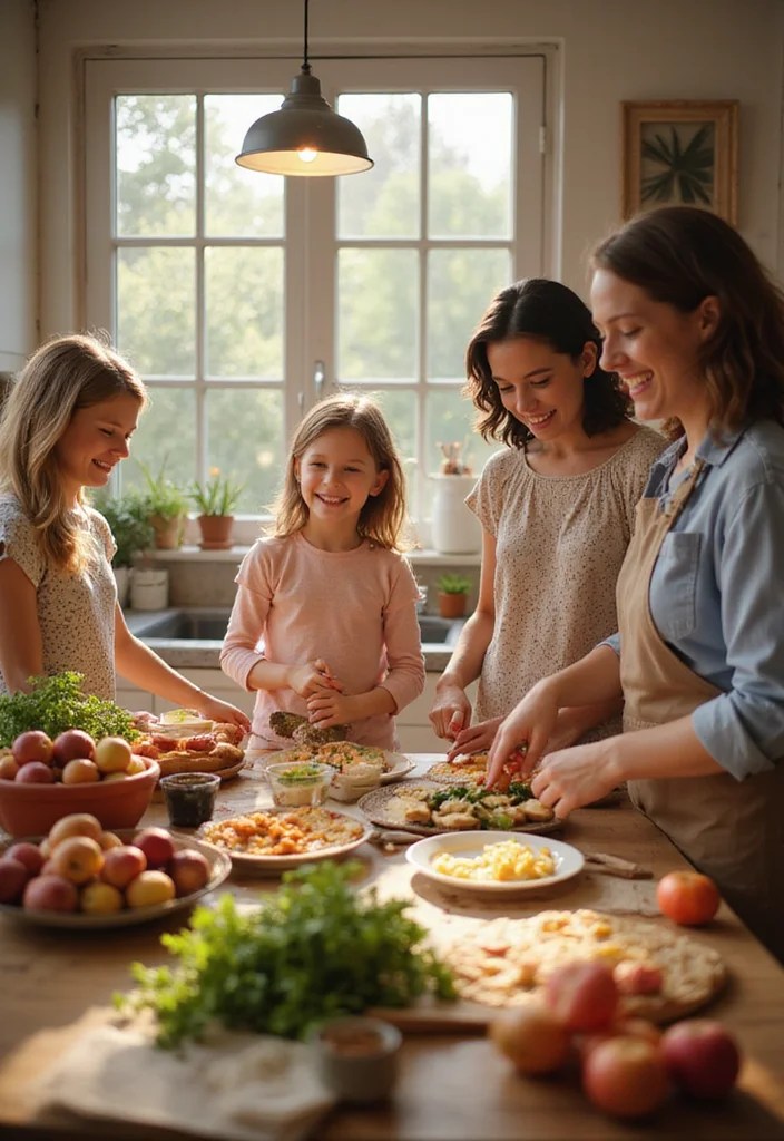 Make Mom Smile with Strawberry Stuffed French Toast & Avocado Rose Toast Brunch! - 7. Make It a Family Affair: Get Everyone Involved 1